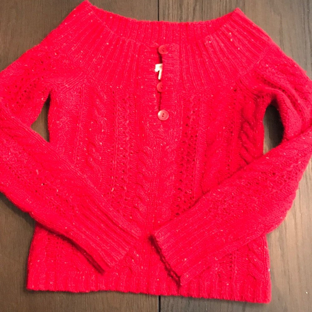 AE off shoulder sweater